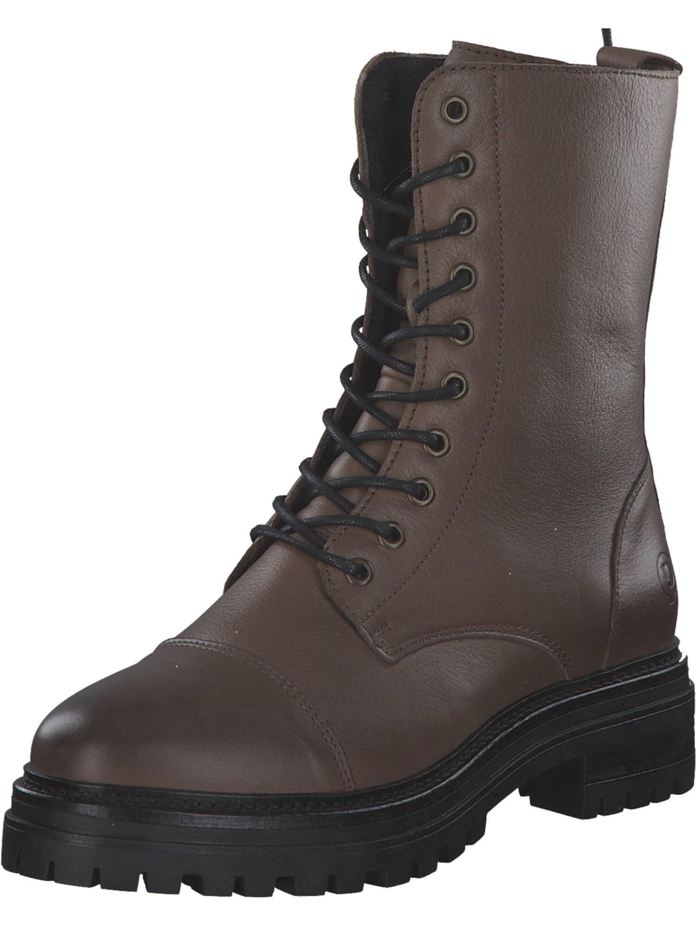 Palado Lace-up bootie 'Kholvi' in Brown: front