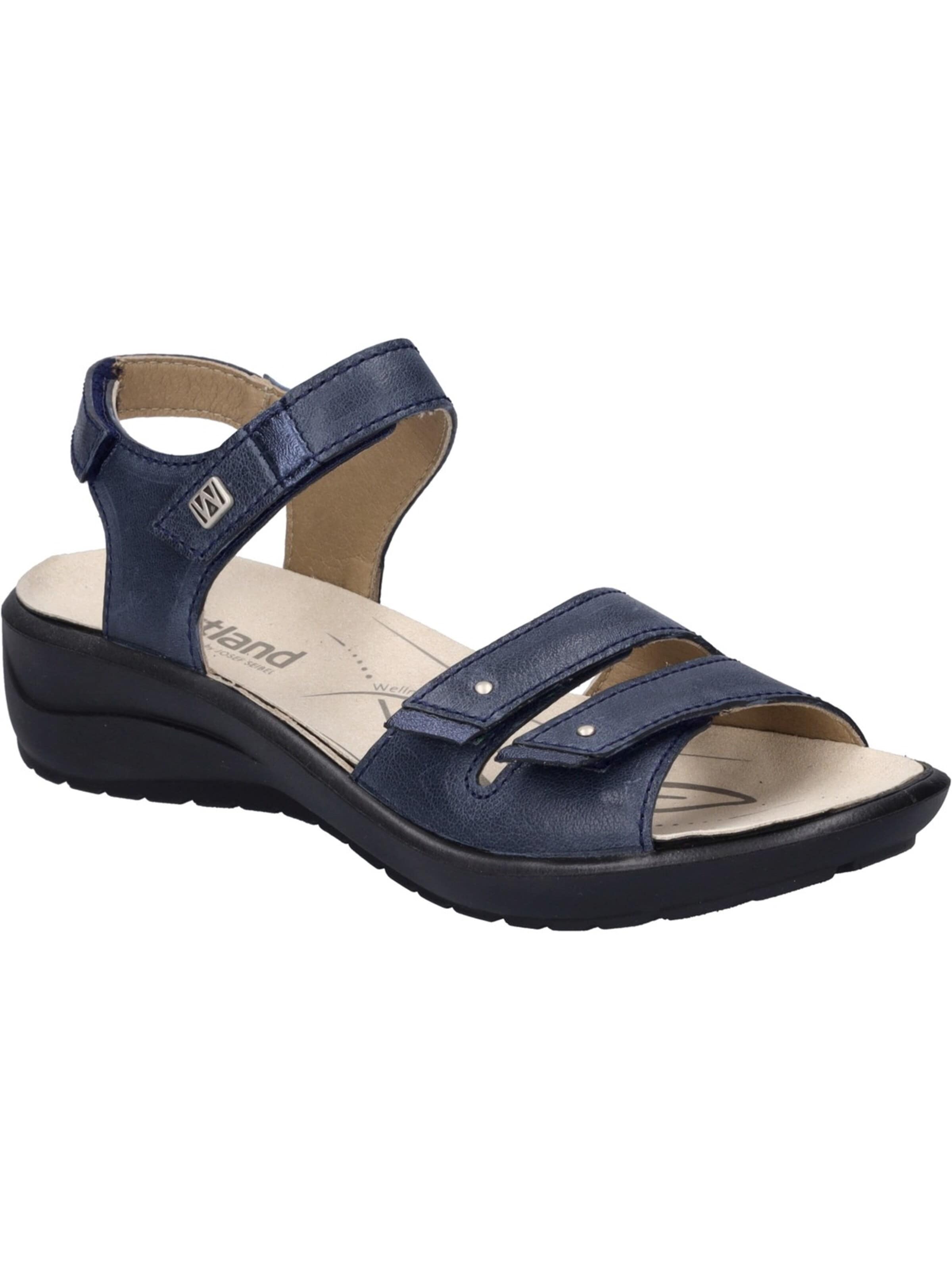 Westland Sandals 'Westland Annecy 02 - Ocean Leder' in Blue: front
