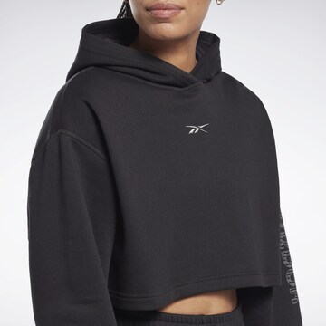 Reebok - Sweatshirt de desporto em preto