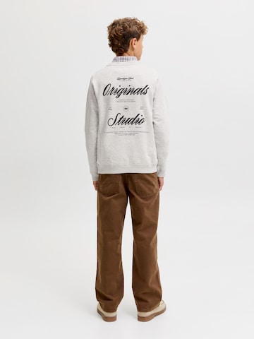 Bluză de molton 'JORNORREBRO' de la Jack & Jones Junior pe gri
