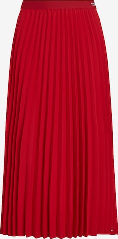 Jupe TOMMY HILFIGER en rouge : devant