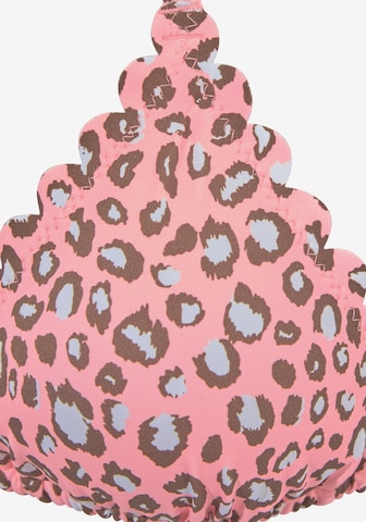 LASCANA Trikotni nedrčki Bikini zgornji del | roza barva