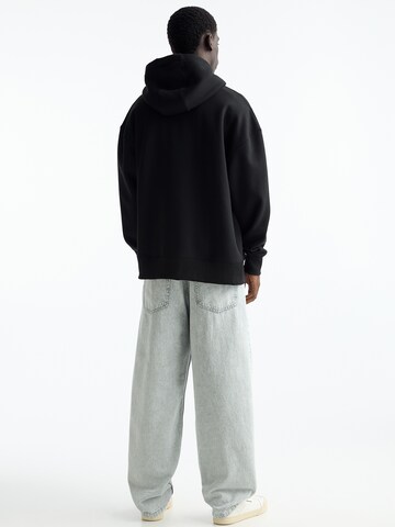 Veste de survêtement Pull&Bear en noir