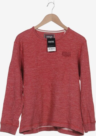 Barbour Sweatshirt & Zip-Up Hoodie in XL in Red: front