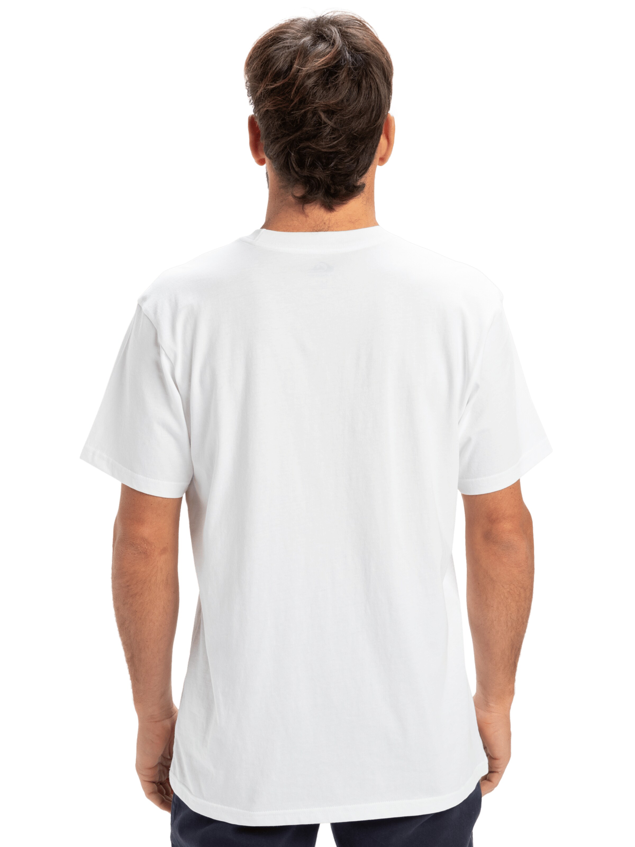 T-Shirt 'Ev Gradient Box' QUIKSILVER en blanc