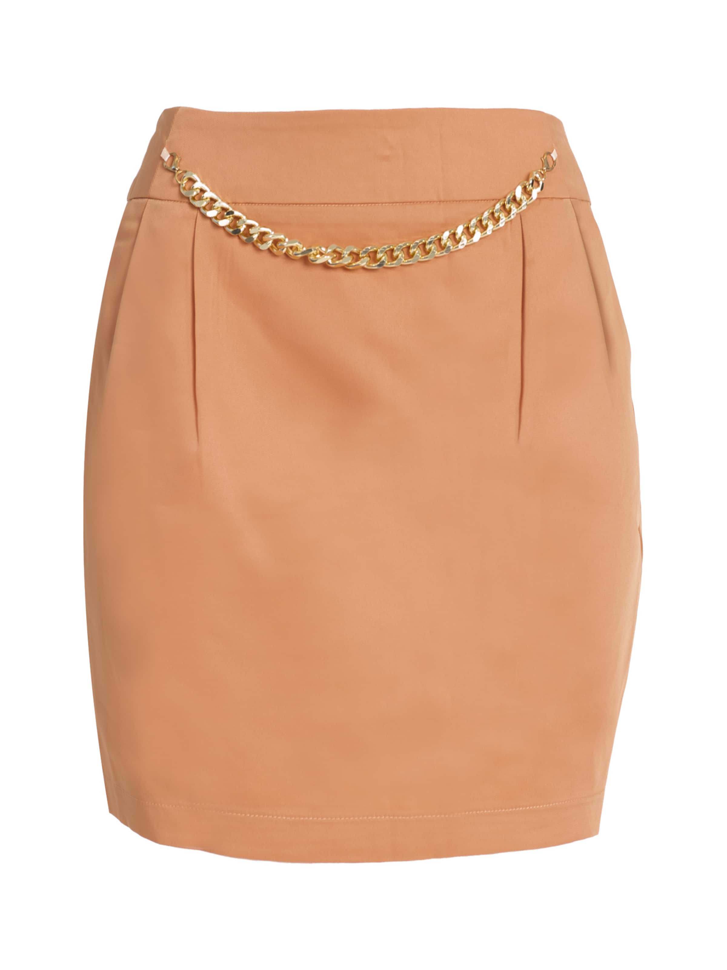 Influencer Sukňa - Oranžová: predná strana