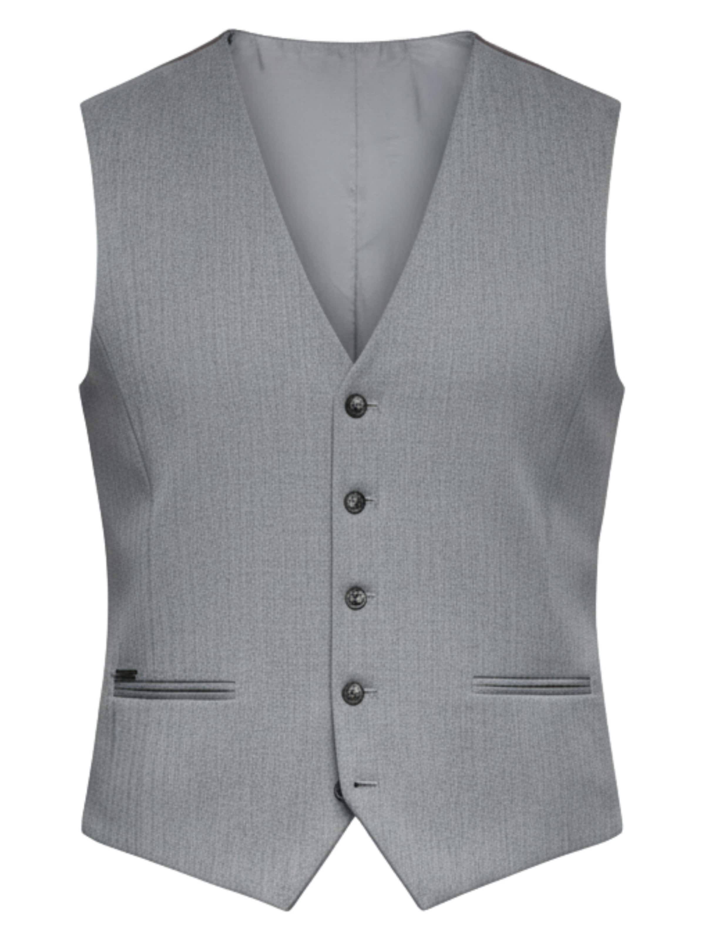 Ombre Gilet in Grijs: voorkant