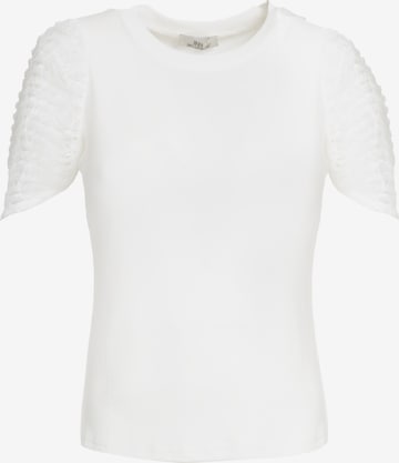 Influencer Shirt in White: front