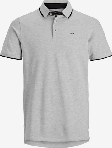 JACK & JONES Poloshirt 'JJPaulos' in Grau: Vorderseite
