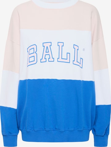 Sweat-shirt 'BAROBINSON' Ball en bleu : devant