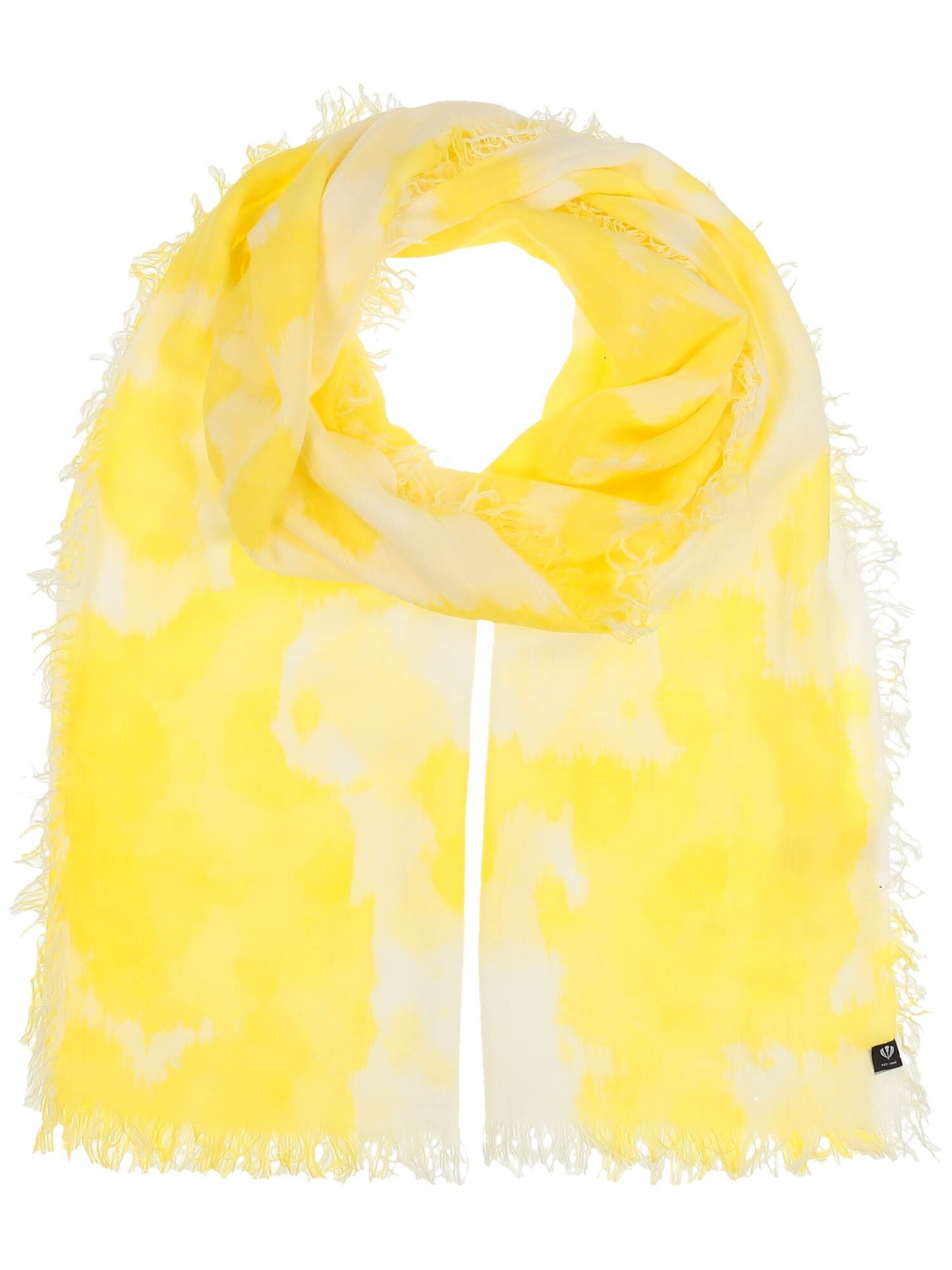 FRAAS Schal in Gelb: Vorderseite