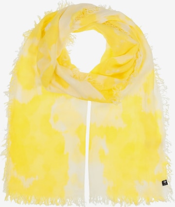 FRAAS Schal in Gelb: Vorderseite