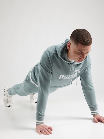 PUMA Športna majica 'United' | zelena barva