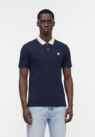 GUESS - Camiseta en azul: frente