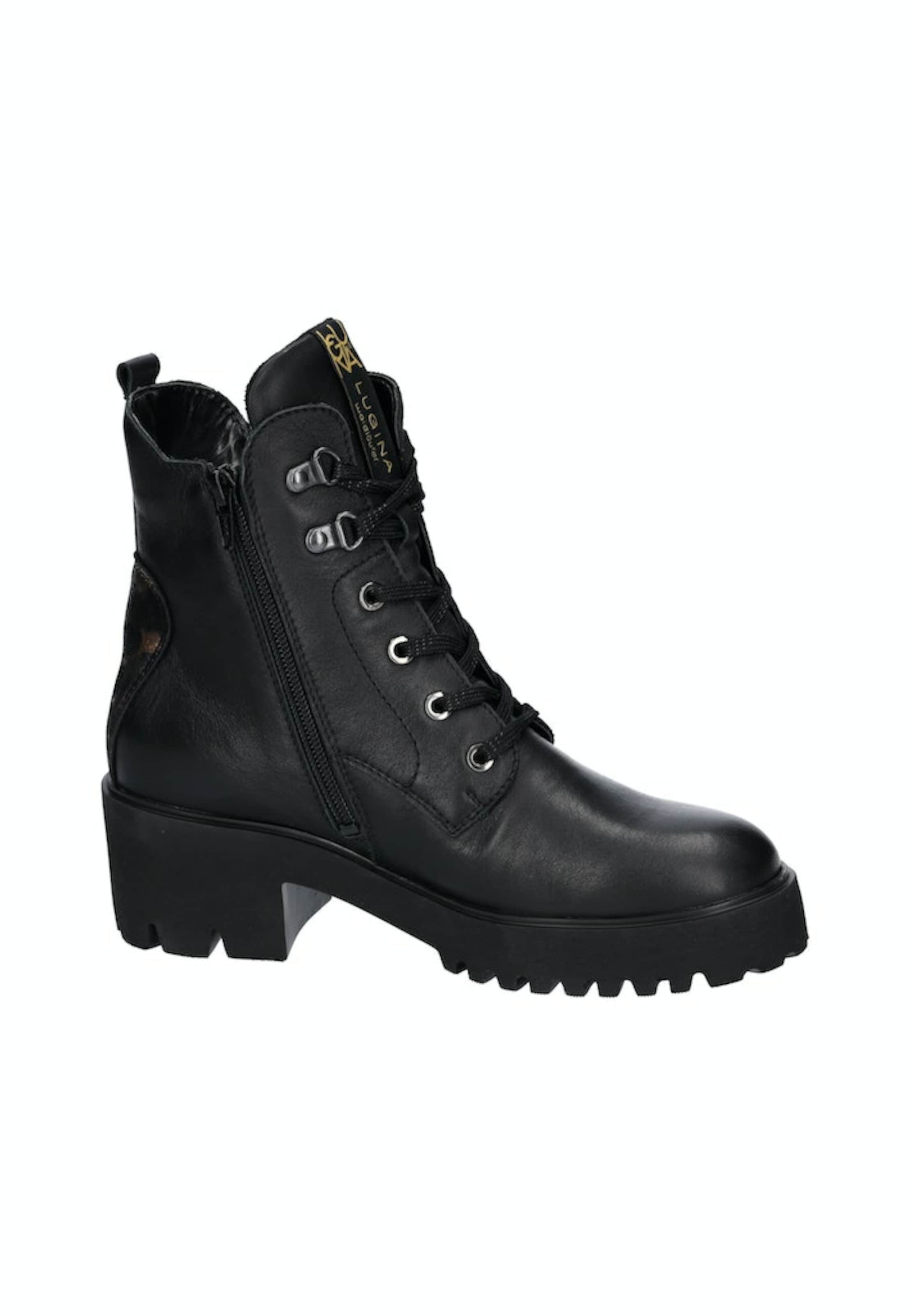 Bottines à lacets WALDLÄUFER en noir