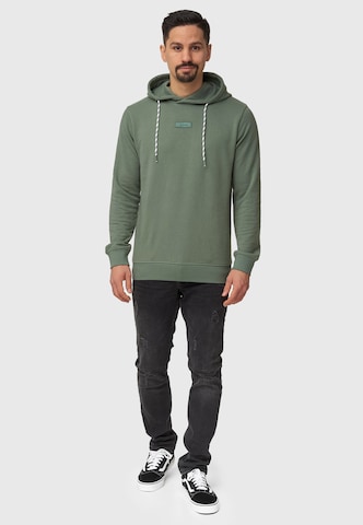 INDICODE JEANS - Sweatshirt 'Bentley' em verde