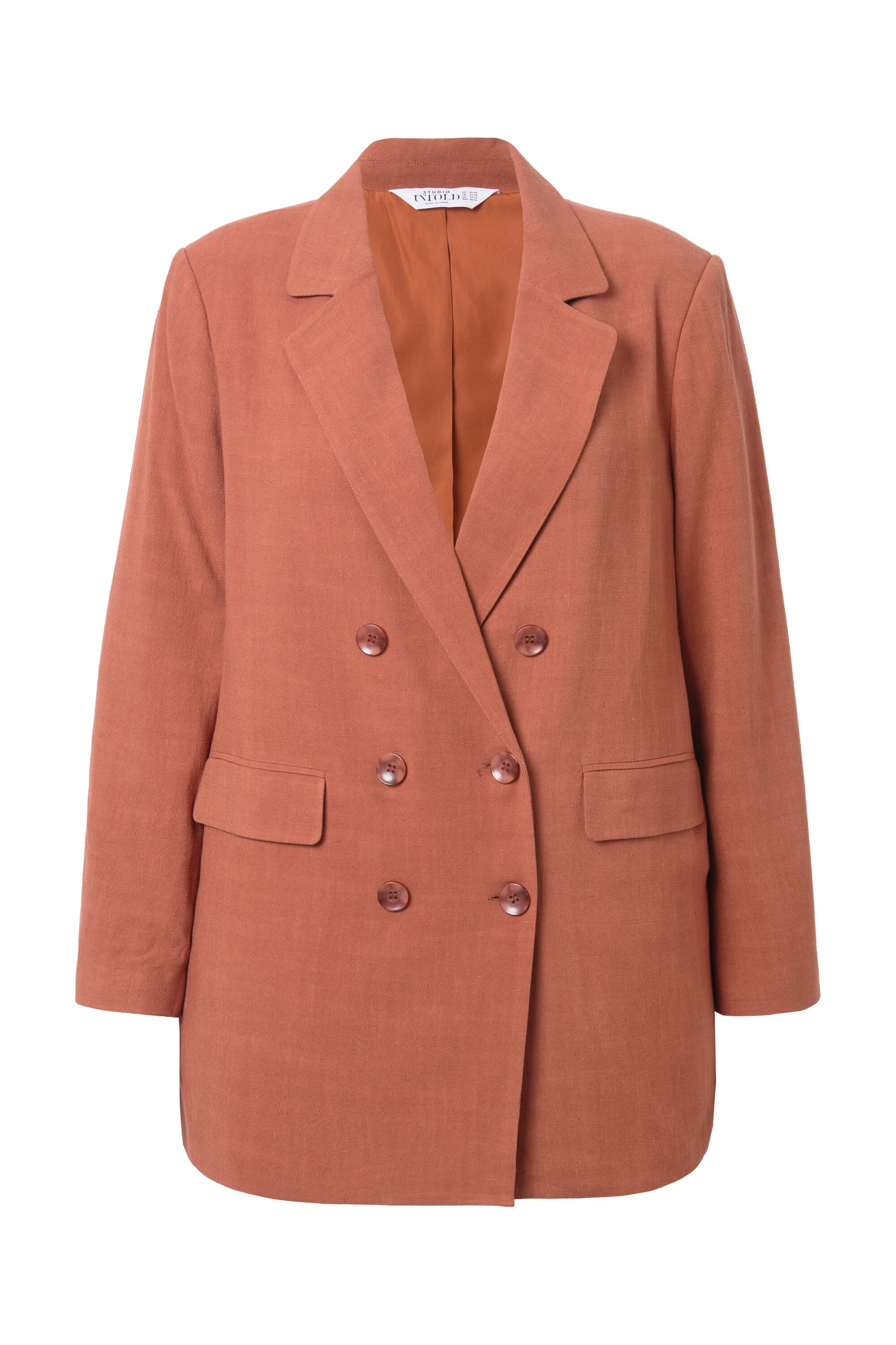 Studio Untold Blazers in Bruin: voorkant