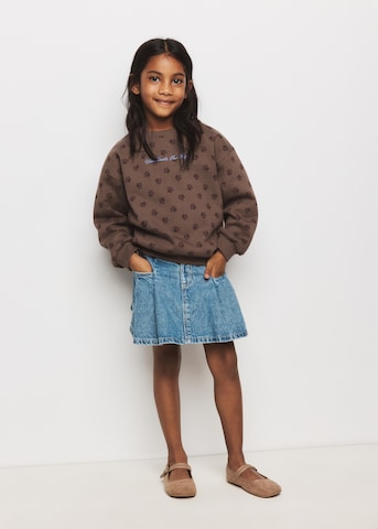 MANGO KIDS Sweatshirt i brun