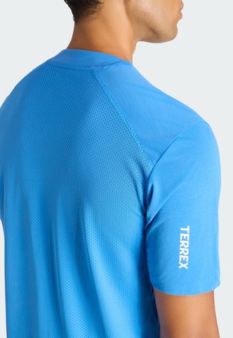 ADIDAS TERREX Funktionsshirt 'Xperior' in Blau