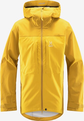 Haglöfs Outdoor jacket 'Touring Infinium' in Yellow: front