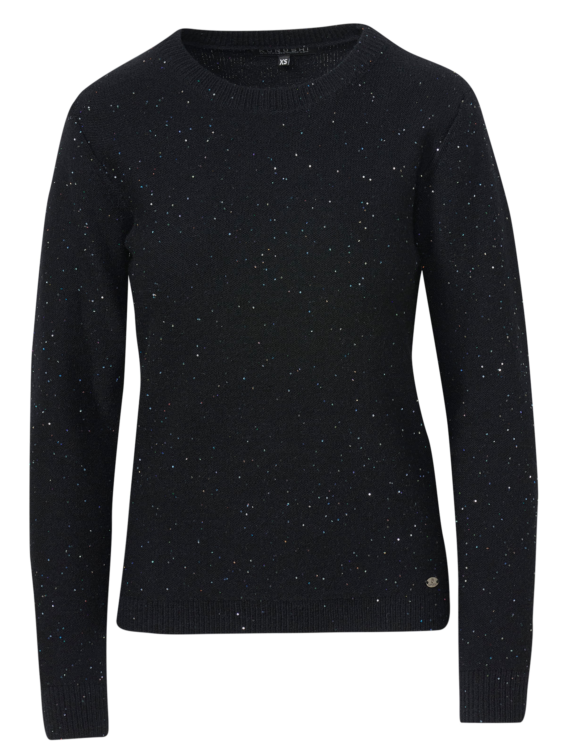 KOROSHI Sweter w kolorze czarny: przód