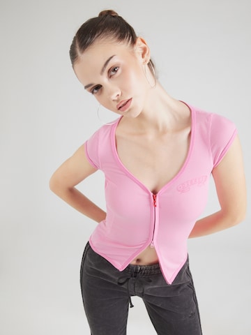 DIESEL Shirt 'T-RIBI' in Pink: front
