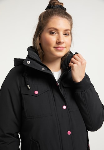 MYMO Winterjacke in Schwarz