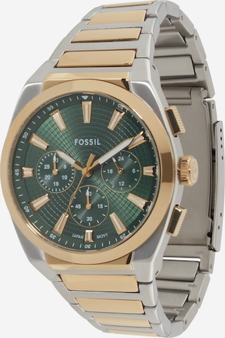 auksinė FOSSIL Analoginis (įprasto dizaino) laikrodis 'Everett': priekis