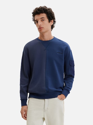 Desigual Sweatshirt 'Bruno' in Blauw: voorkant