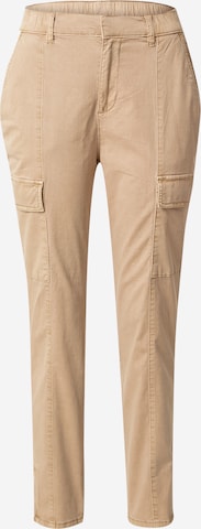 Coupe slim Pantalon cargo ESPRIT en gris : devant