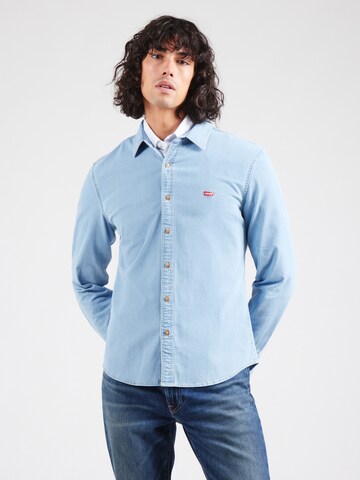 Slim fit Cămașă 'BATTERY' de la LEVI'S ® pe albastru: față