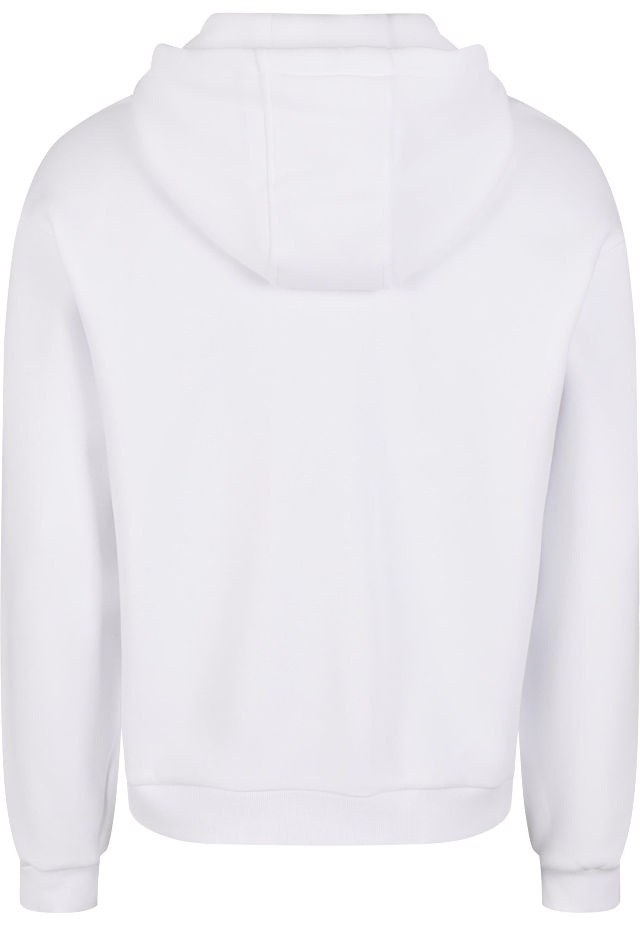 Sweat-shirt 'Fluffy' Urban Classics en blanc
