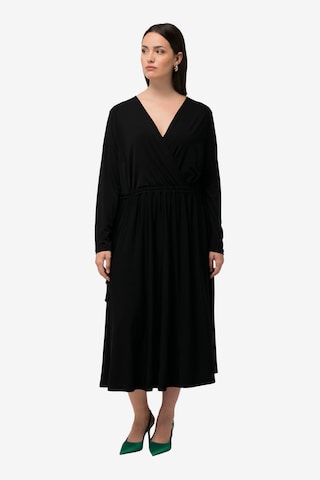 Ulla Popken Dress in Black: front