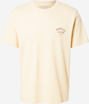WRANGLER Футболка в Желтый: спереди