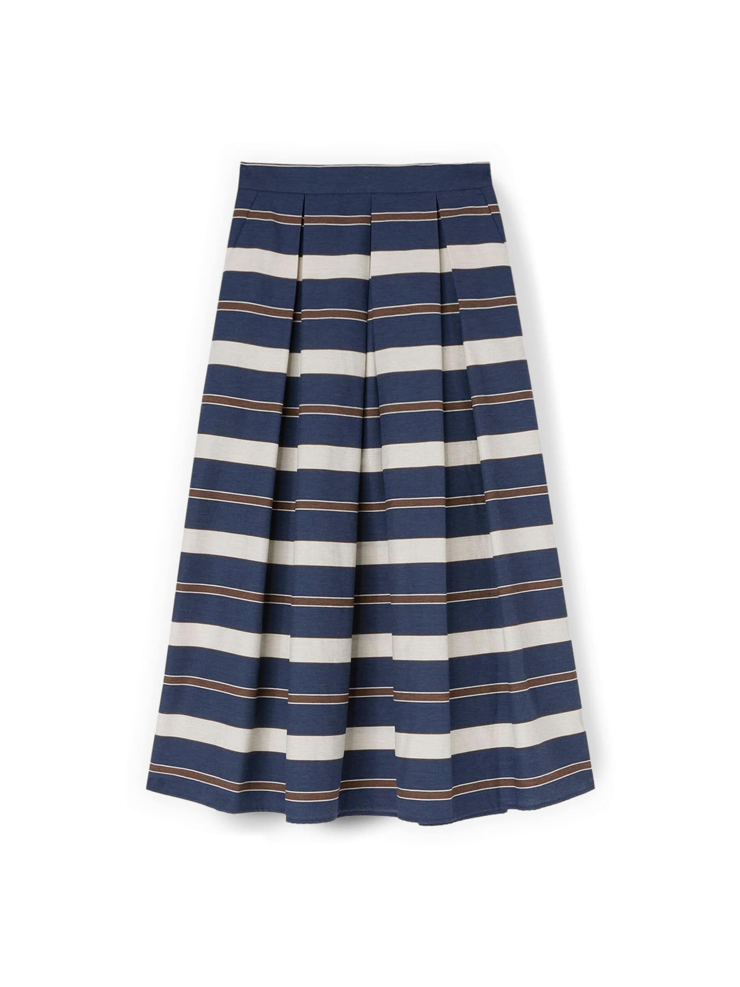 Jupe MOTIVI en bleu : devant