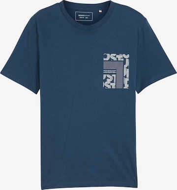 TOM TAILOR DENIM - Camiseta en azul: frente