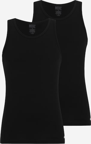 Maillot de corps DIESEL en noir : devant