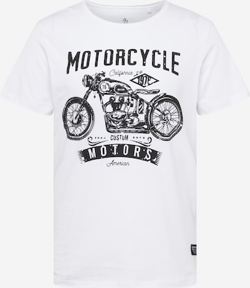 Key Largo Bluser & t-shirts 'MT OREGON TRAIL' i hvid: forside
