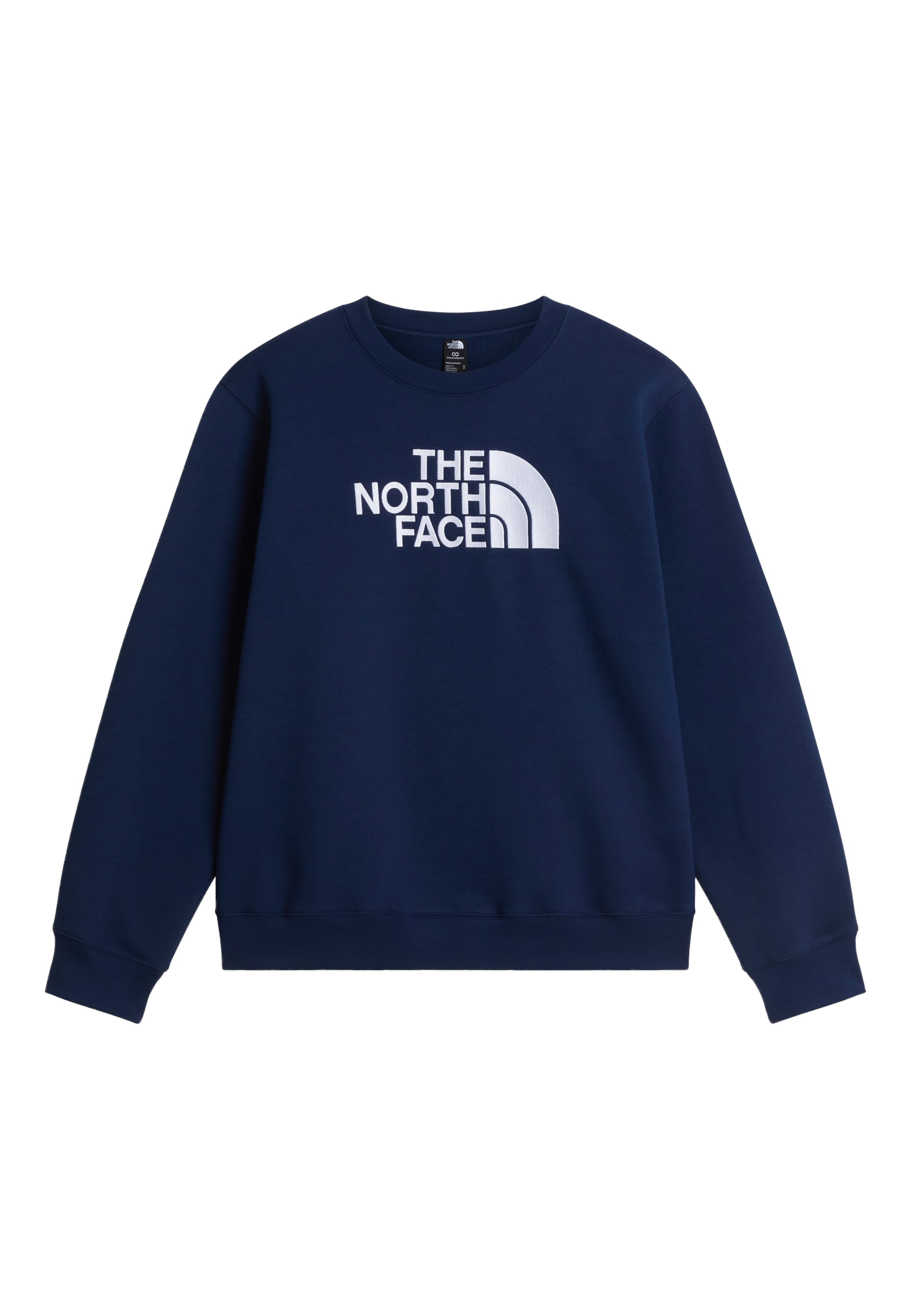 Sweat-shirt 'ESSENTIAL' THE NORTH FACE en bleu : devant