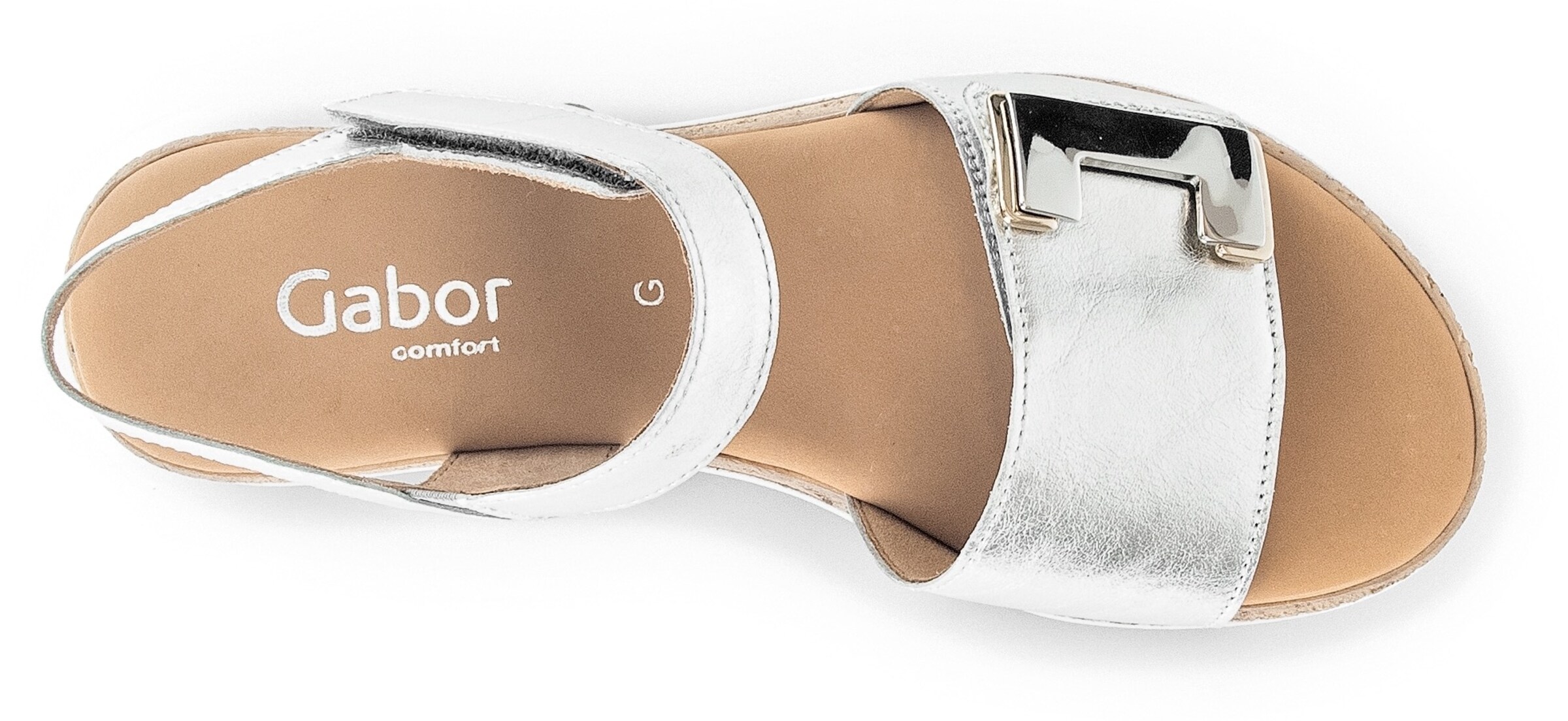 GABOR Sandaal in Zilver