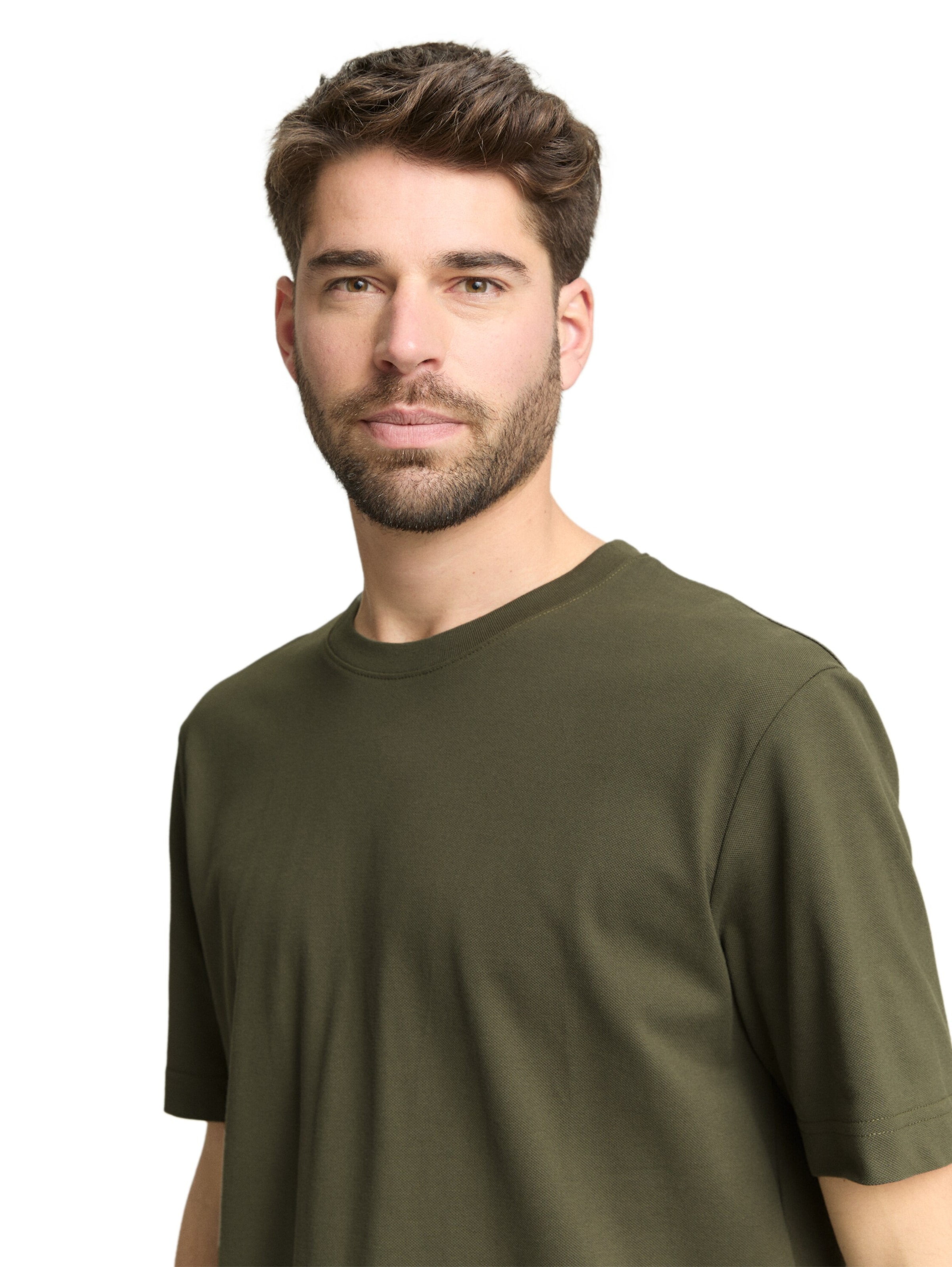 TOM TAILOR T-Shirt in Grün