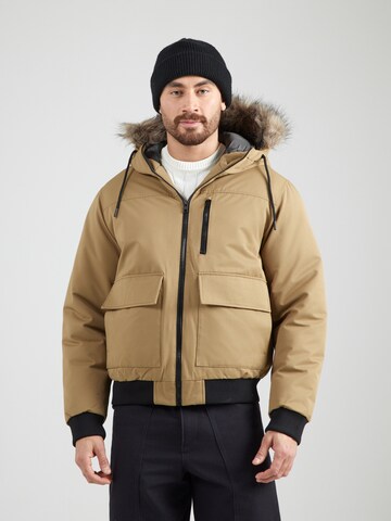 Veste d’hiver 'CHARLIE' JACK & JONES en beige : devant