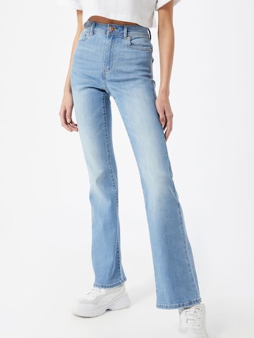 ONLY Flared Jeans 'Wauw' in Blauw: voorkant