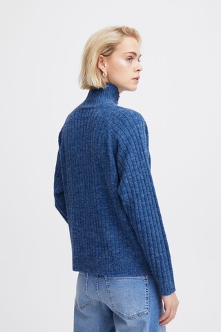ICHI Sweater 'Novo' in Blue
