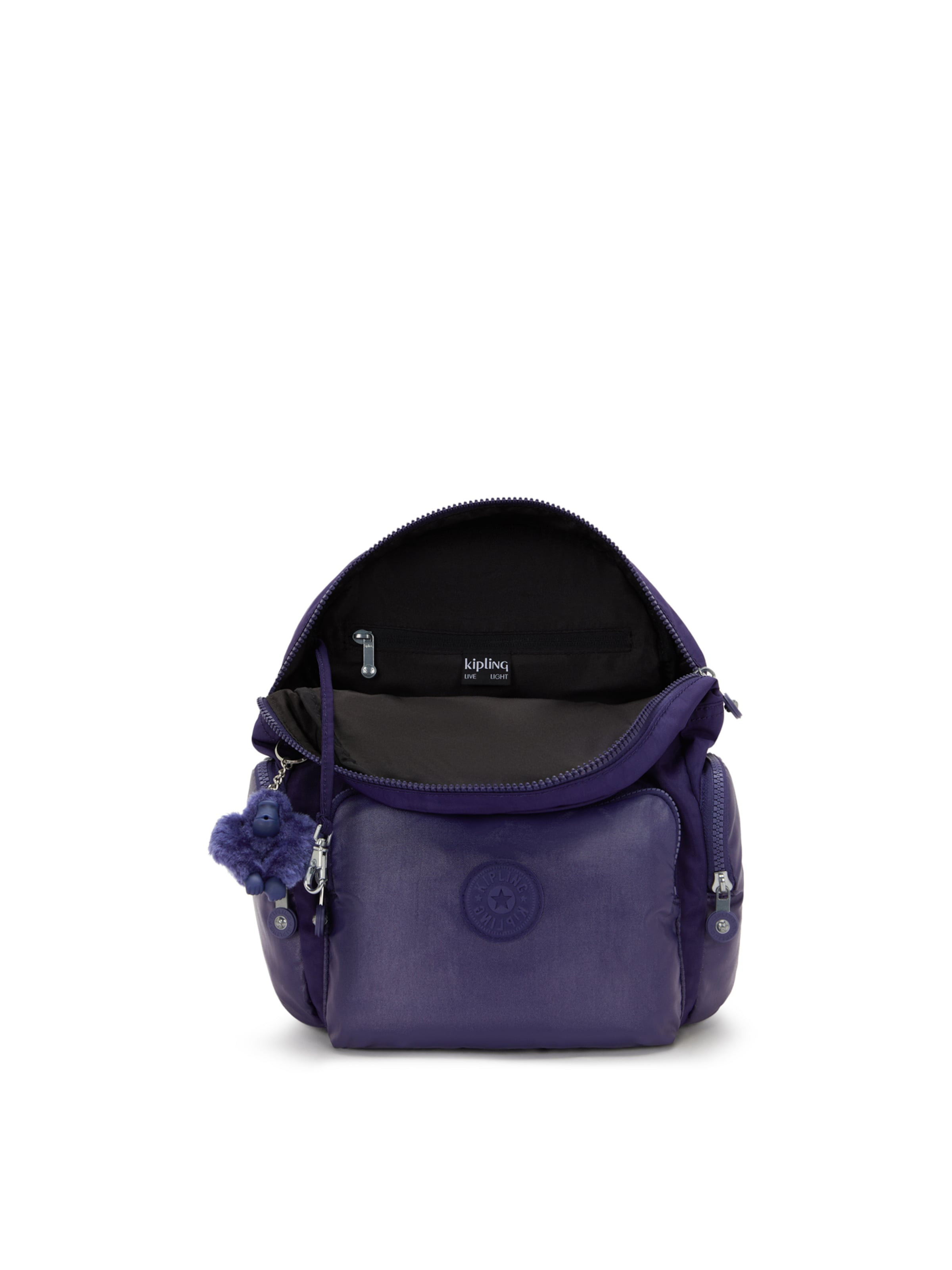 KIPLING Hátizsák 'City' - lila