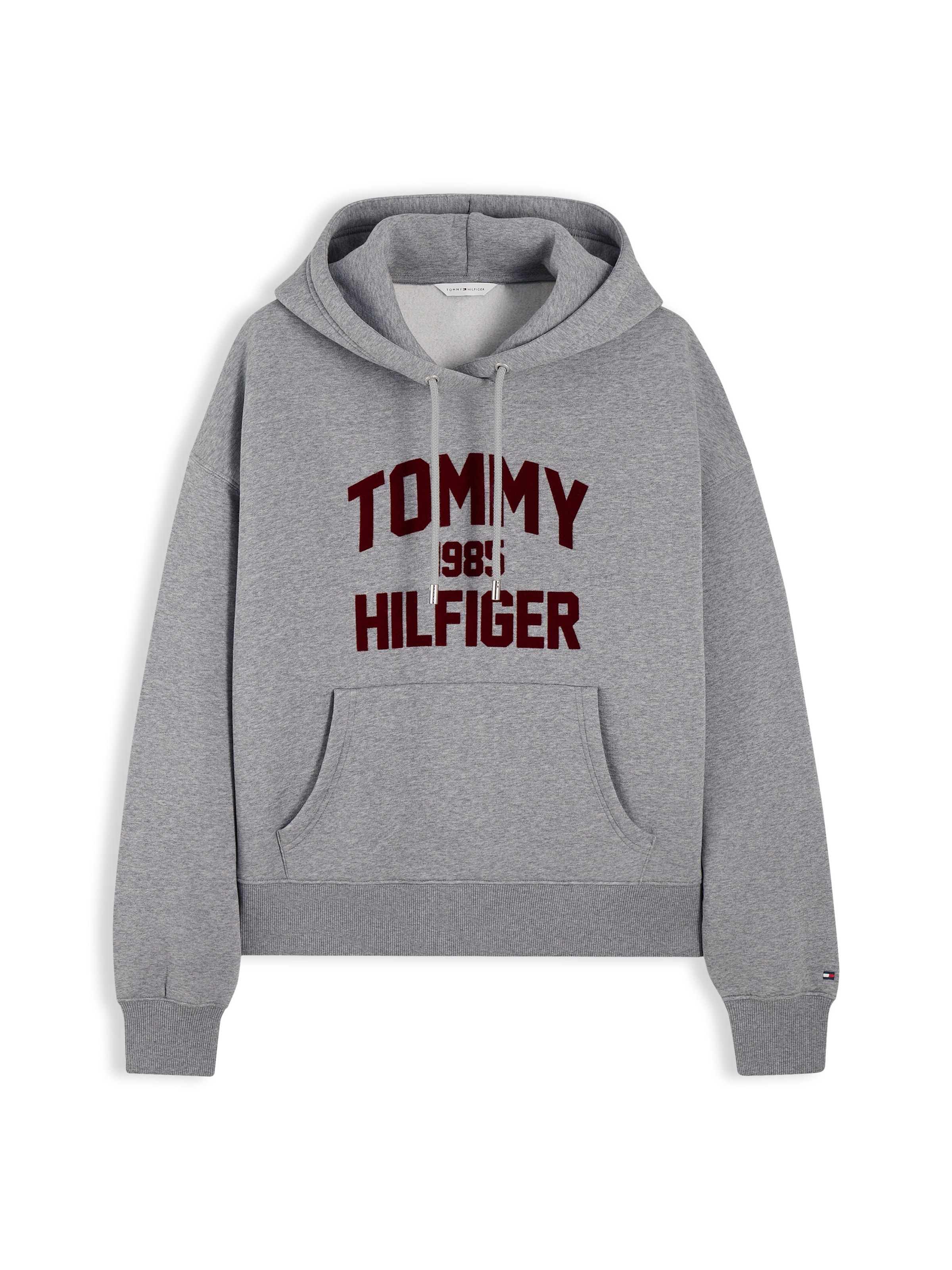 TOMMY HILFIGER Sweatshirt 'Varsity' in Grau: Vorderseite