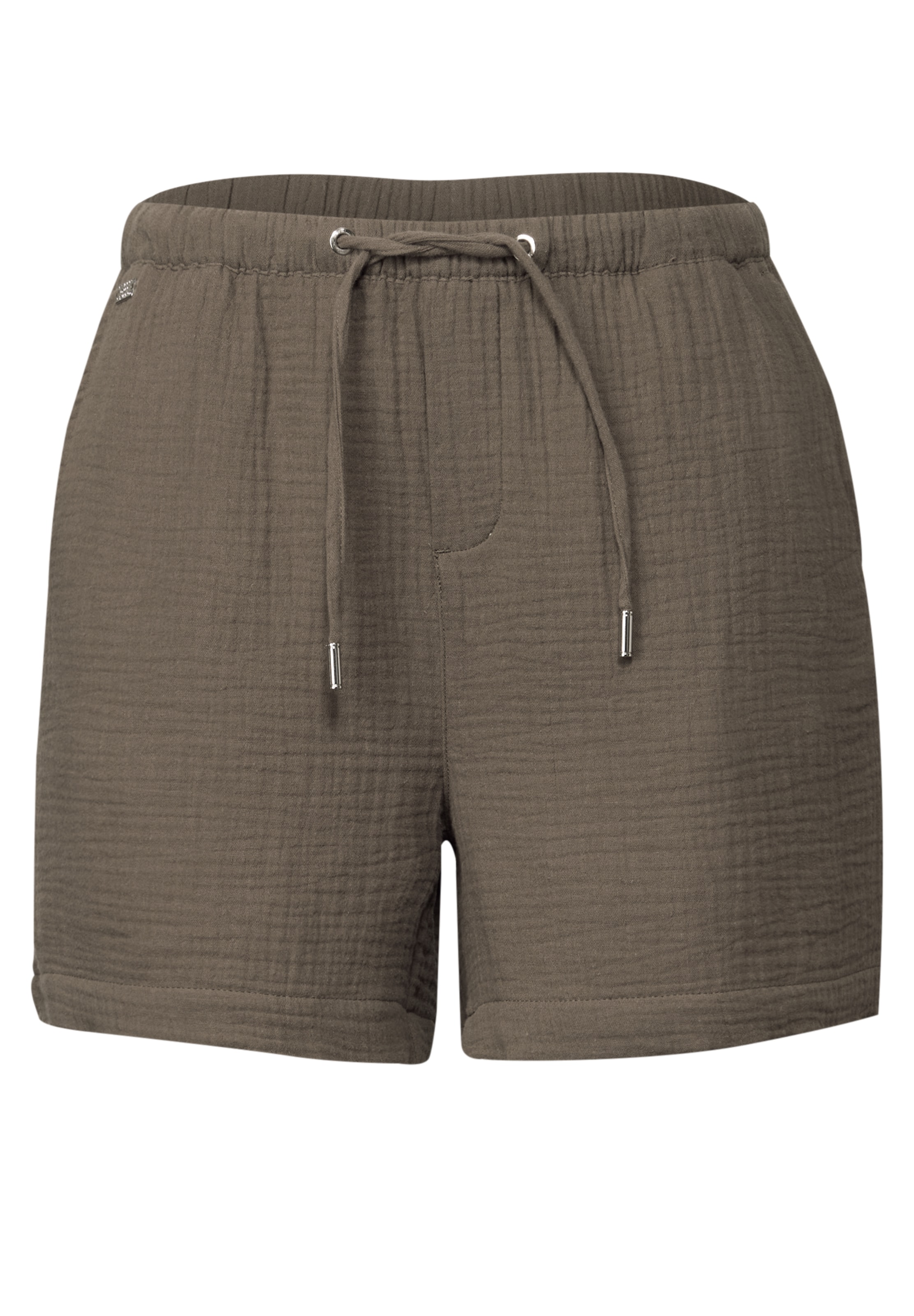 Street One Studio Loose fit Pants in Brown: front