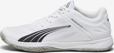 PUMA Sporta apavi 'Accelerate Turbo', krāsa - pelēks / balts, Preces skats