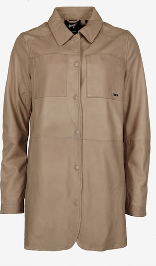 Maze Mantel '42020135' in XS in taupe, Produktansicht