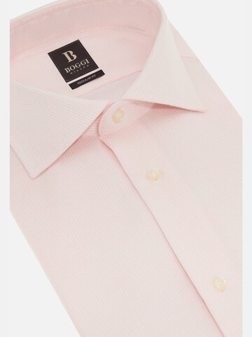 Regular fit Camicia di Boggi Milano in rosa